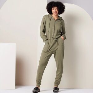 Valerie Jumpsuit from Known Supply 3X in Army Green